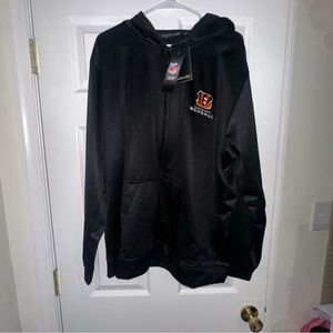NFL Bengals Black Hoodie size XL